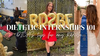 DIETETIC INTERNSHIPS 101 DICAS  Interview tips for RD2BEs [upl. by Sherurd]