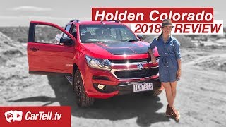 2018 Holden Colorado Z71 Review  CarTelltv [upl. by Heyward]