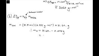 Colligative Properties Osmotic Pressure III [upl. by Gibun362]