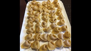 TORTELLINI FATTI IN CASA come fare i tortellini con videoricetteinsieme [upl. by Rind]