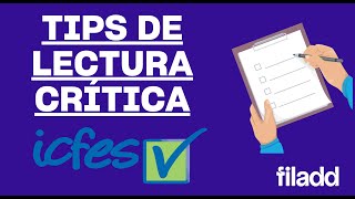 Tips de Lectura Crítica para el ICFES Prueba Saber 11°  Filadd [upl. by Neron]