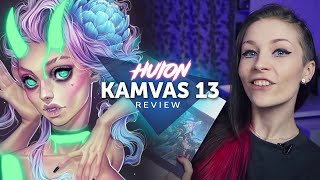 Huion Kamvas 13  Unboxing  Review  Speed Painting [upl. by Free]