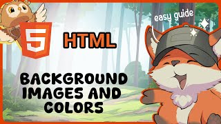 How to BG Image in HTML  Guide Glimpse [upl. by Enitsuga]