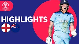 England Win CWC After Super Over  England vs New Zealand  Highlights  ICC Cricket World Cup 2019 [upl. by Alorac]