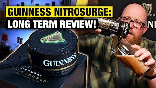 Guinness NITROSURGE Long Term Review Draught Irish Stout [upl. by Monk]