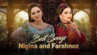 Nigina Amonqulova and Farahnoz Sharafova Best Songs  بهترین آهنگ های نگینه امانقلوا و فرحناز شرفوا [upl. by Ztnaj]