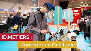 ID métiers  les salons de lorientation dOccitanie 🧭💬😃 [upl. by Oigolue]