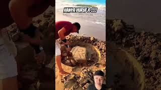 Hanya huruf R yang bisa beachart أمواجالبحر فن رسمتي عمرالمغربي r fypage asmr حروف [upl. by Eirffej]