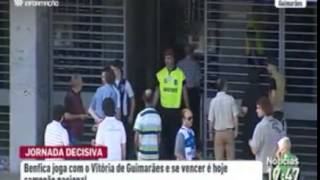 Guimaraes Benfica 20142015 confrontos antes jogo [upl. by Gratianna]