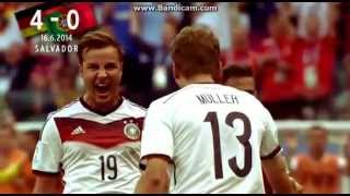 Alle Tore der Deutschen Nationalelf  Wm 2014 Weltmeister [upl. by Dagney]