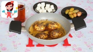 Tereyağlı Yumurta Kapama Tarifi  Kevserin Mutfağı  Yemek Tarifleri [upl. by Elleb35]