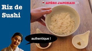 Faire le riz pour Sushi méthode sûre  recette facile  apéro japonais  酢飯 [upl. by Schwinn962]