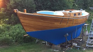 Building Eleutheros  Wooden Boat  Sailing Eleutheros EP1 [upl. by Sitruc]