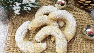 Bestes Vanillekipferl Rezept  Plätzchen für Weihnachten [upl. by Noitsirhc152]