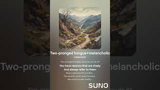 Two pronged tonguemelancholic1 [upl. by Yaned]