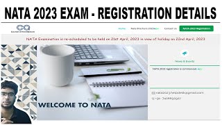 NATA 2023 Registration full details  Lingesh Ashwin  Architecture Tamil [upl. by Nnaharas131]