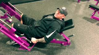 Planet Fitness  How To Use Leg Press Machine [upl. by Yusem710]