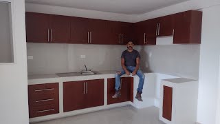 cocina con base de concreto lista [upl. by Nomled]