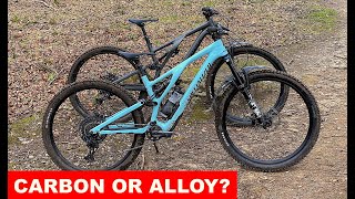 Specialized Stumpjumper Evo Carbon V Evo Alloy Which wins [upl. by Issie561]