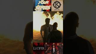 THE FALLEN ANGEL Burns His Wings 😱 shorts series lucifer movie [upl. by Gerbold]