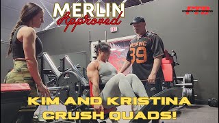 Kim amp Kristina Crush Quads  Merlin Approved [upl. by Richarda876]