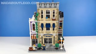 LEGO City Police Station 10278 Time Lapse [upl. by Eciralc]