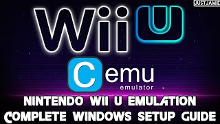 Latest Setup Below Cemu ☆ Wii U Full Setup Guide  4k Settings cemu wiiu emulator [upl. by Eimarej]