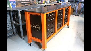 Make a 15 Drawer Workshop Cabinet  Forme Industrious [upl. by Reivad340]