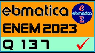 ENEM Questão 137 2023 – O mastro de uma bandeira  enem2024 dozzus ebmatica [upl. by Marou]