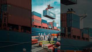 Did you know how shipping container changed the world porthistory shipsidecontainership [upl. by Randa664]