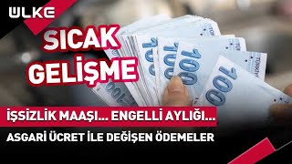 İşsizlik Maaşı Engelli Aylığı İşte Yeni Asgari Ücret İle Değişen Ödemeler [upl. by Fleurette]