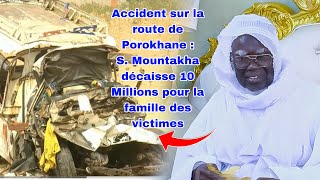 Les Condoléances du Khalif Général des Mourides aux familles des victimes de laccident de Porokhane [upl. by Boru]