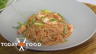 Lidia Bastianich shares recipe for capellini with spicy crab sauce [upl. by Fernande]