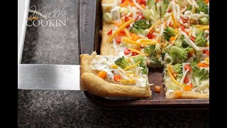 Appetizer Veggie Pizza [upl. by Sargent]