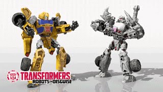 Transformers ConstructBots  Switcheroo  Transformers Official [upl. by Black567]