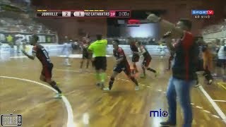 SEMIFINAL  Melhores Momentos Joinville X Foz Cataratas  Jogo de Volta  LNF 2017 11112017 [upl. by Naired]