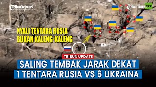 FULL Pertempuran Jarak Dekat Marinir Rusia Seorang Diri Tembaki 6 Tentara Ukraina di Parit [upl. by Ahsitniuq953]