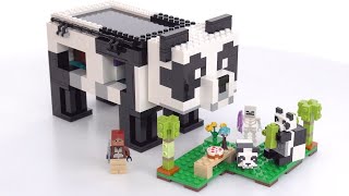 LEGO Minecraft Panda Haven set review Different take on a recurring theme doesnt hit the mark [upl. by Morette]