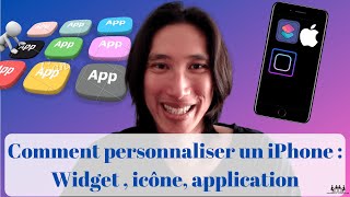 Comment utiliser app Widgetsmith amp Raccourcis pour personnaliser un iPhone  Widget Icône iOS 15 📲 [upl. by Blankenship273]