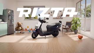 Introducing Ather Rizta  The Family Scooter with Safety Smarts and Space [upl. by Annaoj419]