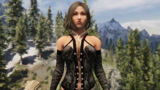 Armor for Skyrim  Black Vipers Will  UNP [upl. by Heppman11]