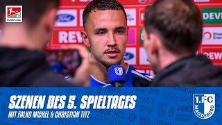 „Wir waren erst ab der 60 Minute gut im Spielquot  Szenen des 5 Spieltages [upl. by Grata]