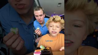 Francis and I tried a gummy food review [upl. by Lila]