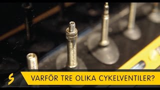 Varför finns det tre olika cykelventiler [upl. by Taddeo693]