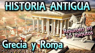 Resumen HISTORIA ANTIGUA  Grecia y Roma Documental [upl. by Axel612]