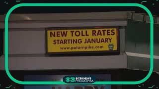 Pennsylvania Turnpike tolls increase take effect [upl. by Ailes]