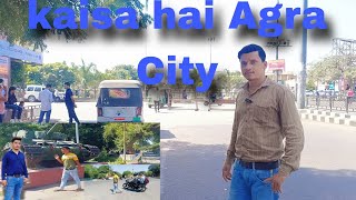 Agra city kaisa hai Agra green Agra green Agra [upl. by Saffian]