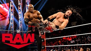 Bobby Lashley vs Seth “Freakin” Rollins Raw Jan 17 2022 [upl. by Prasad743]