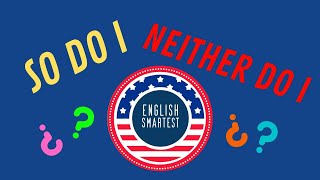 INGLES CURSO DE GRAMÁTICA SO DO I  NEITHER DO I [upl. by Skill]