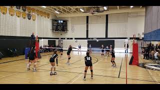 14U Nimcha November 18th 2023 final game of day vs Halton Hurricanes set 2 925 [upl. by Gemoets]